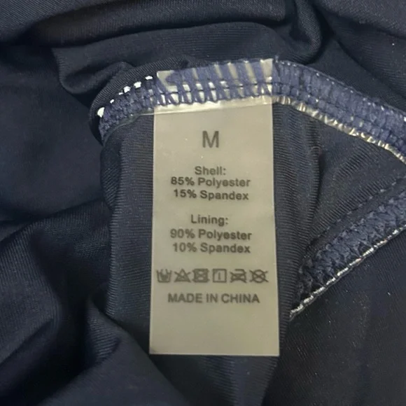 Eomenie Women’s One Piece Swimsuit Tummy Control Cutout Push Up Wide Straps M - Picture 6 of 8